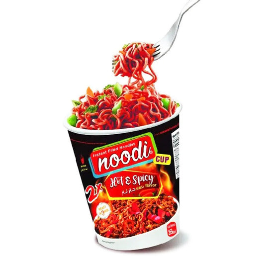 Noodi Instant Noodles Cup Hot & Spicy 62g